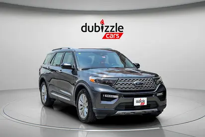 AED 1079/month | 2020 Ford Explorer  | GCC Specs | Ref#499611