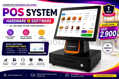 New MH78 Billing setup Grocery store Salon, Restaurant New POS Cashier machine with software