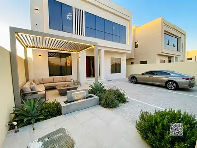 فرصة امتلاك فيلا احلامك تصميم مودرن مع حوش و شامل رسوم التسجيل قريبة من المسجد و بسعر قابل للتفاوض