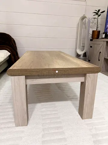 Wooden Coffee Table - Light Brown, Good Condition