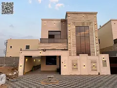 Own your dream villa Modern design , registration fees included , close to the mosque , and at a neg