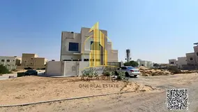Corner villa for rent in Al Zahia area