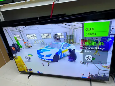SAMSUNG QLED 65 INCH Q8FA SMART 4K TV MODEL 2025 BRAND NEW JUST OPEN BOX
