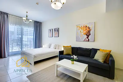 Ample Comfort: Spacious Studio Apartment in Magnolia 2, JVC
