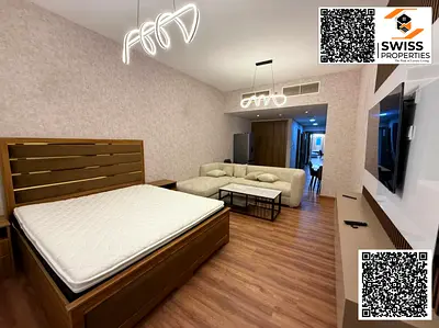 Fully Furnished Studio| Spacious & Modern | Ajman One Tower | 3500/AED Monthly// With Parking