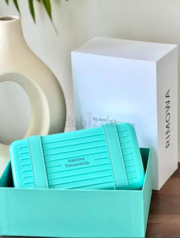 Tiffany & Co. Small Leather Jewelry Case / Travel Box - Tiffany Blue