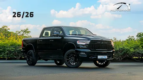 ( For Export / Car With Multigate ) 2026/2026 RAM 1500 LIMITED CREW CAB SST H.O 3.0TT GCC BRAND NEW