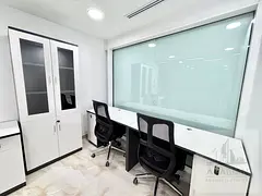 Modern Furnished Office for Rent | Business Bay Near metro | Prime Location | Serviced Offices