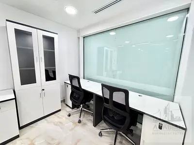 Modern Furnished Office for Rent | Business Bay Near metro | Prime Location | Serviced Offices