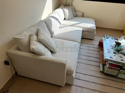 Premium Quality crate&barrel lounge deep lshape sofa