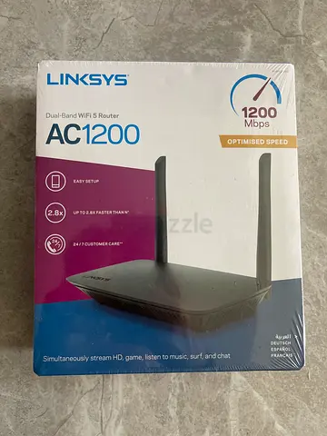 Linksys AC1200 Dual-Band WiFi 5 Router