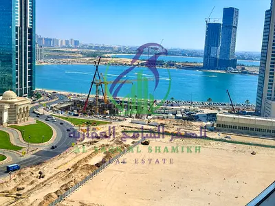 3 Bedroom Apartment for Annual Rent in Al Mamzar Sharjah with Stunning Sea Views Over Al Mamzar Corniche Maid's Room Large Hallway Built In Wardrobes