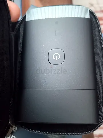 Portable Electric Shaver with Travel Case - Compact and Clean