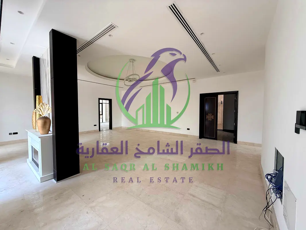 Brand New Luxury Villa For Rent With Seven Master Bedrooms And Spacious Garden for Rent With Private Parking Interiors Elegant Finishes
