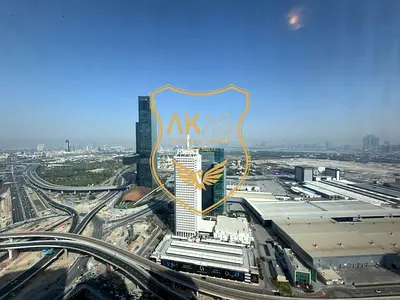 Spacious 2BR with Balcony | City & Sea View | Near Metro | Duja Tower | From AED 110,900 One Month Free