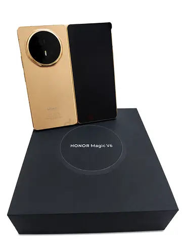 HONOR Magic V6 - Foldable Smartphone (Gold) with Box