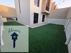LAVISH TWO BEDROOM CORNER VILLA IS AVAILABLE FOR RENT IN NASMA RESIDENCE SHARJAH WITH MAID ROOM GYM,