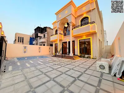 امتلك فيلا الأحلام في الروضة عجمان | تصميم عصري وموقع مميز تشطيب راقي فيلا فاخرة للبيع في الروضة – عجمان