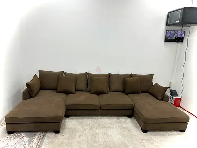 Like new condition the one brand Ushape sofa