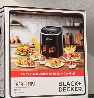Black+Decker Aerofry Digital Air Fryer - 4.2L
