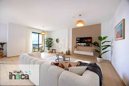 Luxury Boho 1Br Sleeps 5 with Full Sea Ain View Dubai JBR