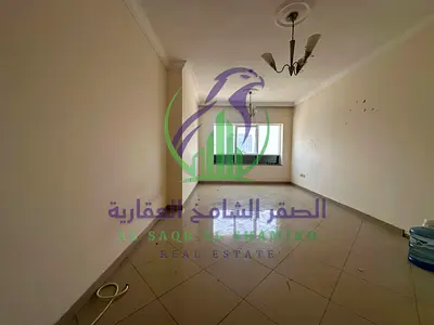 شقه ثلاث غرف وصاله للايجارالسنوى فى الممزر بأمارة الشارقه جيم مجاني مسبح مجانى مع كيدز اريا مساحة ضخمة  خزائن بالحائط  إطلالة بانوراميه تشطيبات راقية