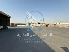 Open Yard for Annual Rent | Industrial Area 15 Price AED 18 per sq ft Total Area 60,000 sq ft