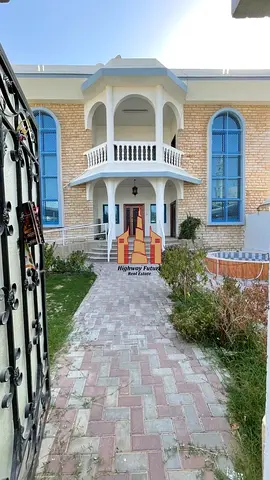 2 floor 2 Meter 6 Bedroom Hall Majlis Balcony gardan Maids room gardan parking income 106000