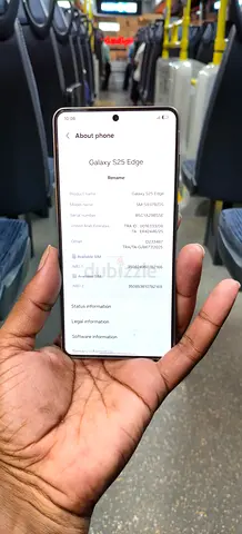 Samsung Galaxy S25 Edge TDRA 256gb still warranty.with box  - Good Condition, Unlocked