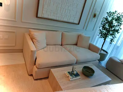 As perfect condition crate&barrel three seater sofa