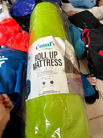 Comfort Roll-Up Mattress - New, Compact Single Foam Mattress
