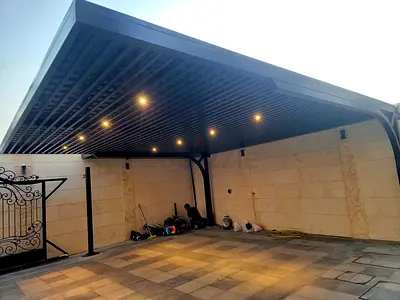 Car parking shed pergola shed canopy