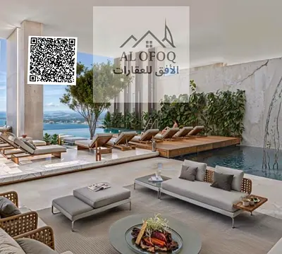 فرصة ممتازه للسكن او الاستثمار من المطور مباشرة امتلك غرفتين صالة على الكورنيش || أطلالة جزئية على البحر || مسبح || جيم || مطبخ مجهز بالكامل|| تملك حر