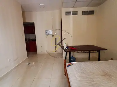 TODAY BIG OFFER FAMILY BUILDING BIG SAIZ STUDIO ONLY 22K SAPRAT KICHEN CANTARAL AC PARIM LOCATION MUWAILIAH AREA SHARJAH