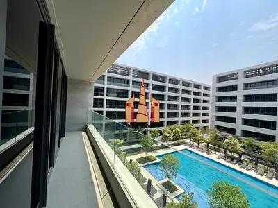 Brand new 2bhk with pool view ready to move / first time use / aljada sokoon buildings