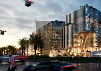 Own a premium Grade A office in District 11, the UAE's first AI-focused business district, developed by Al Marwan Developments. Strategically located