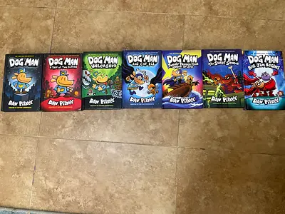 Dog Man Books Collection For Kids
