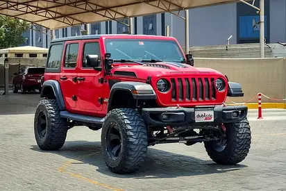 AED 1946/month | 2018 Jeep Wrangler Unlimited Sport | GCC Specs | Ref#501979