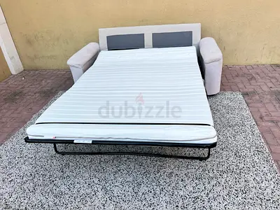 ikea Lidhult two seater sofa bed with mattress