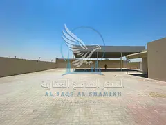 For Rent – Industrial Yard in Sajaa | Prime Strategic Location | Close to Main Road | Total Area: