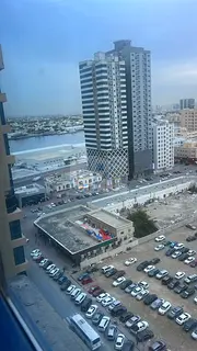 Largest two-bedroom apartment for sale in Al Khor Towers, with maid's room, furnished and equipped. 