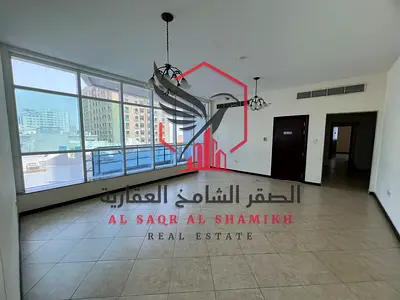 شقة غرفتين وصالة للإيجار في المجاز 1 باركن مجاني وتكيف وشهر مجاني مع جيم ومسبح مجاني