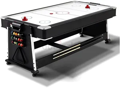 4-in-1 Air Hockey, Pool & Table Tennis Combo Table - Good Condition