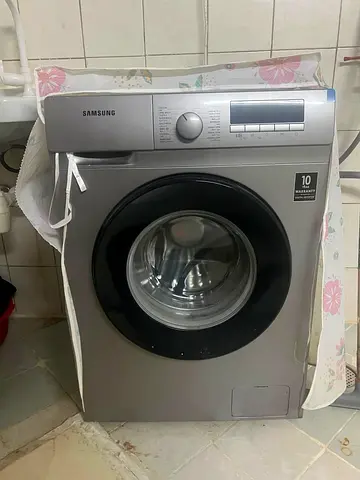 Samsung Front Load Washing Machine - 7kg (Silver), Good Working Condition