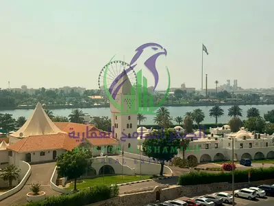 Spacious commercial office available for annual rent in Al Majaz 1 Corniche. This property offers a prime business location and a practical layout