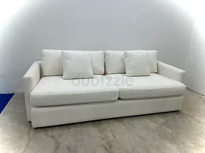 Like new condition crate&barrel three seater sofa