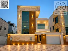 First inhabitant villa for rent in Al Yasmine next to the garden - 5 master rooms - roof - central a