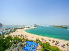 Spacious 1BR | Full Sea and Burj Al Arab View