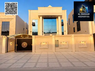 6 غرف ماستر وووف وحديقة بسعر شامل الكهرباء و الماء و المكييفات رسوم التسجيل والتملك