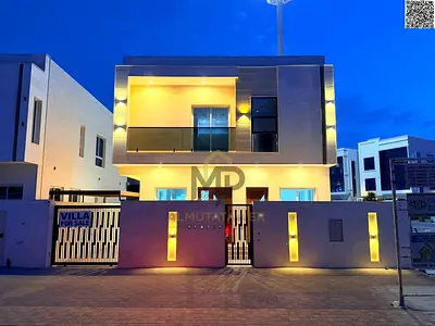 Luxury villa for sale in Al Amrah – Ajman | Modern design and high-end finishes, luxurious